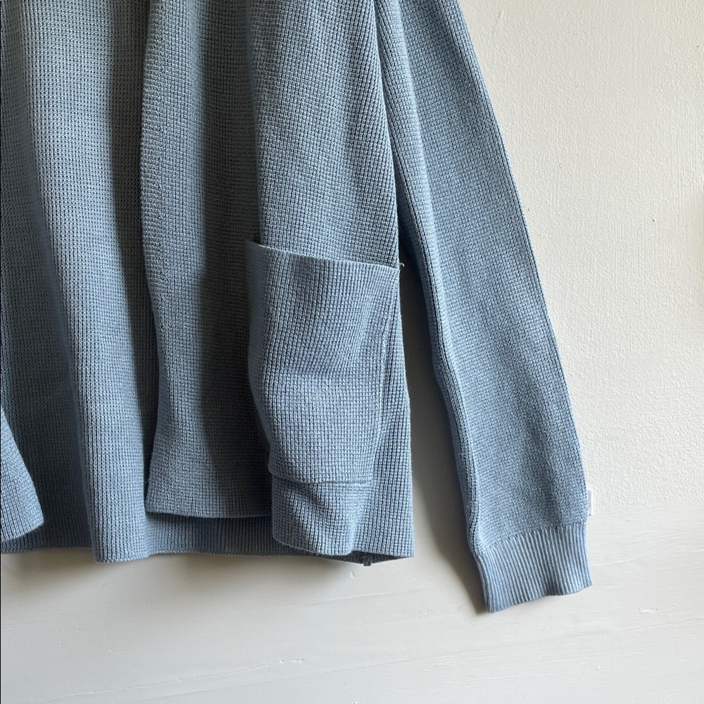 CYRUS Light Blue Open Front Cardigan - Picture 4 of 8